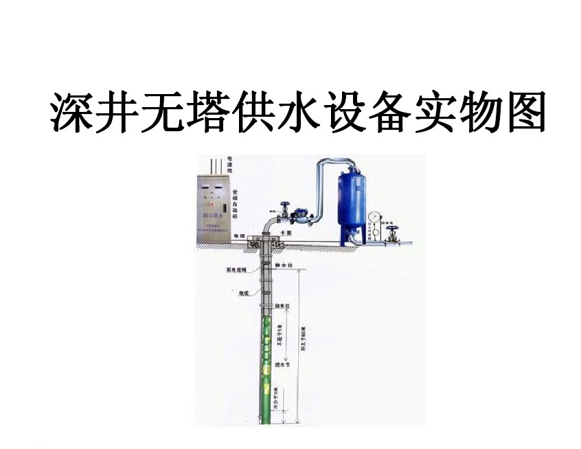 新蔡县井泵无塔式供水设备